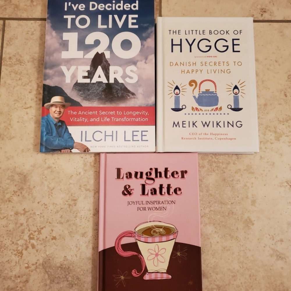 New! Set of 3 Books